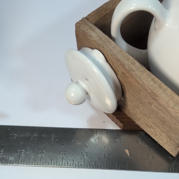 Rustic Wooden Bird Feeder/ Birdhouse Handmade English Tea - Picture 5 of 16